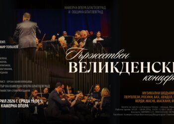 Тържествен Великденски концерт в Камерна опера Благоевград на 8ми април от 19ч.